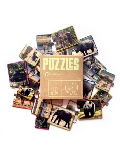 Puzzle Animales Salvajes y... 2